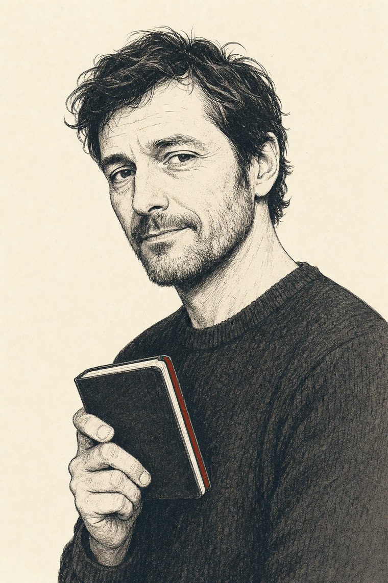 Cy Merritt, portrait